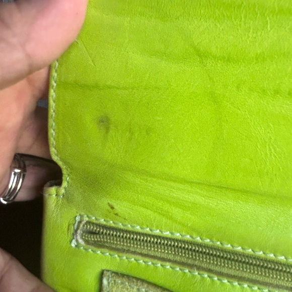 JIMMY CHOO AUTHENTIC SUEDE/LEATHER WALLET - Picture 12 of 16